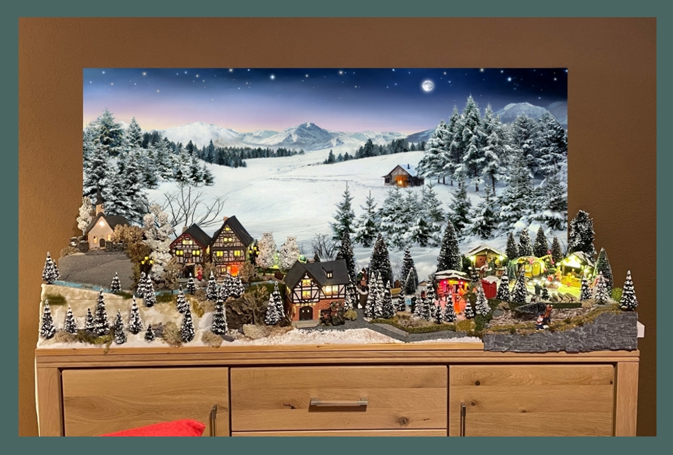 Hintergrundbilder für Weihnachtskrippen